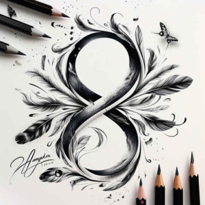 endless-loop-unadorned-for-upper-thigh – tattoo design ideas free ai generated – Gallery: infinity-signs-inkby-ai