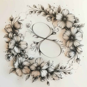 infinity-and-spirit-negative-space-for-sternum – tattoo design ideas free ai generated – Gallery: infinity-signs-inkby-ai