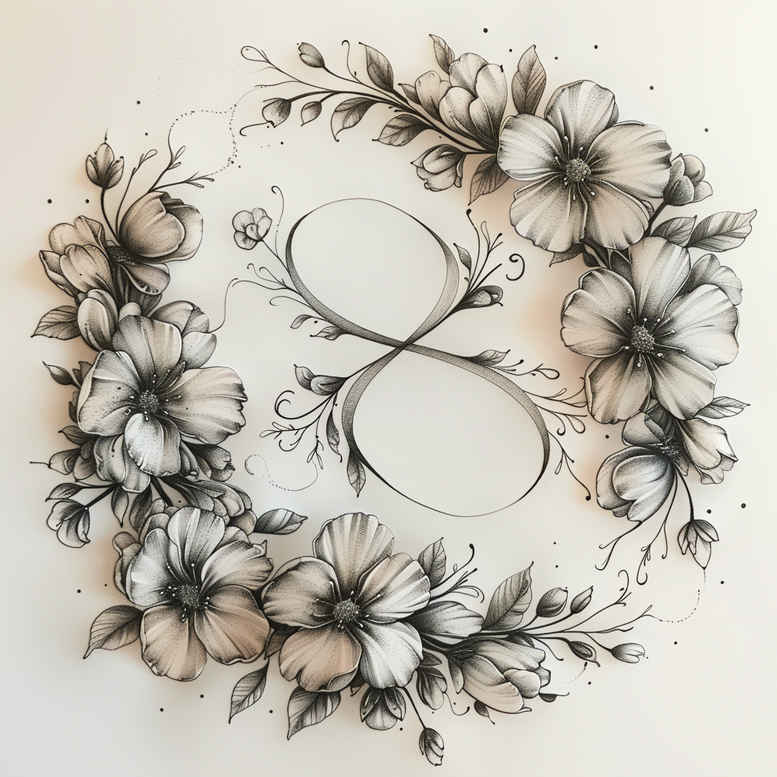 infinity-and-spirit-negative-space-for-sternum – tattoo design ideas free ai generated – Gallery: infinity-signs-inkby-ai