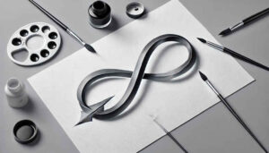 symbolic-infinity-pure-outline-for-palm – tattoo design ideas free ai generated – Gallery: infinity-signs-inkby-ai