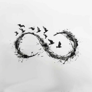 geometric-infinity-refined-for-nape – tattoo design ideas free ai generated – Gallery: infinity-signs-inkby-ai
