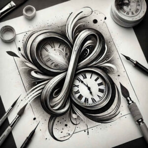 infinity-signs tattoo design ideas small detail artistic shows determination