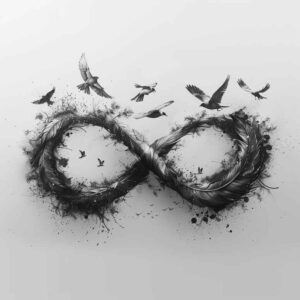 infinity-signs tattoo design ideas abstract eternal bond for ankle