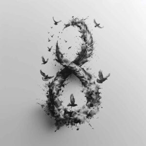 infinity-signs tattoo design ideas outline only eternal bond strength and power