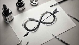infinity-signs tattoo design ideas clean shape harmonious symbol of resilience