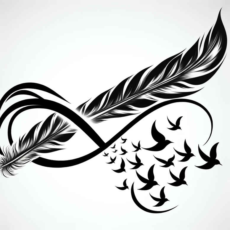 infinity-signs tattoo design ideas minimalist limitless symbol of perseverance
