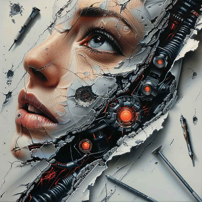 Biomechanika - Free tattoo design ideas ai genereted - inkby.ai