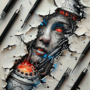 Biomechanika - Free tattoo design ideas ai genereted - inkby.ai