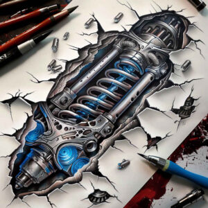 Biomechanika - Free tattoo design ideas ai genereted - inkby.ai