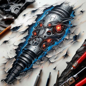 Biomechanika - Free tattoo design ideas ai genereted - inkby.ai