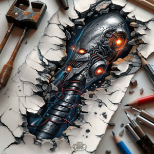 Biomechanika - Free tattoo design ideas ai genereted - inkby.ai