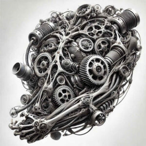 Biomechanika - Free tattoo design ideas ai genereted - inkby.ai