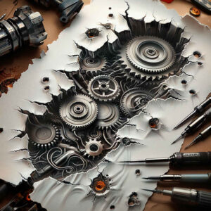 Biomechanika - Free tattoo design ideas ai genereted - inkby.ai