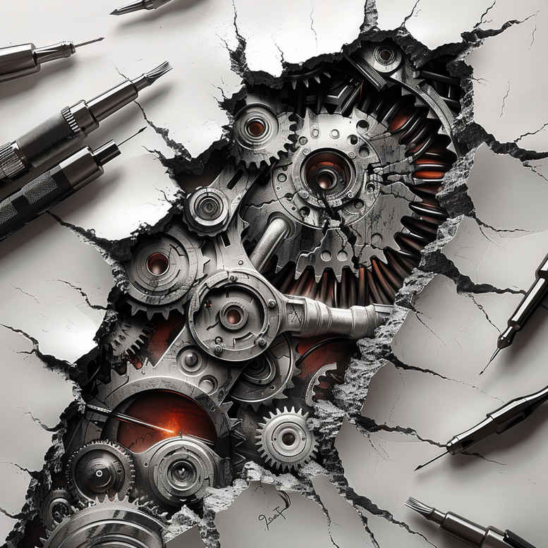 Biomechanika - Free tattoo design ideas ai genereted - inkby.ai
