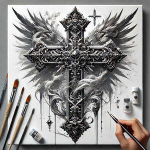 Krzyże - Free tattoo design ideas ai genereted - inkby.ai
