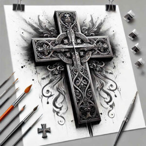 Krzyże - Free tattoo design ideas ai genereted - inkby.ai