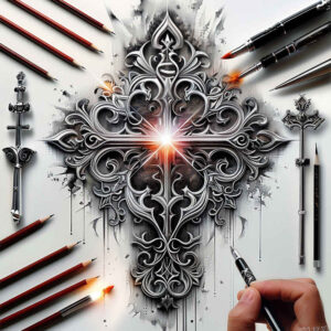 Krzyże - Free tattoo design ideas ai genereted - inkby.ai