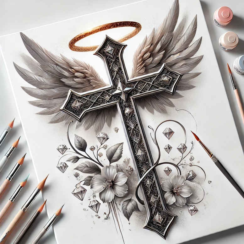 Krzyże - Free tattoo design ideas ai genereted - inkby.ai