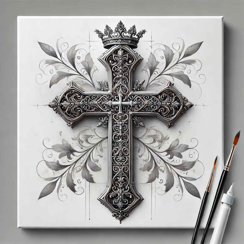 Krzyże - Free tattoo design ideas ai genereted - inkby.ai