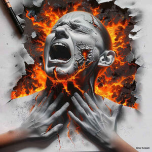 Surrealistyczne postacie - Free tattoo design ideas ai genereted - inkby.ai