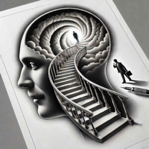 Surrealistyczne postacie - Free tattoo design ideas ai genereted - inkby.ai