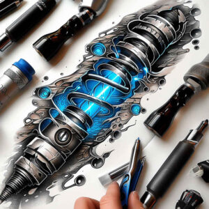 Biomechanika - Free tattoo design ideas ai genereted - inkby.ai