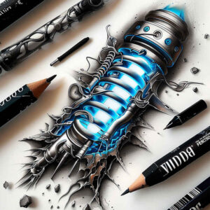 Biomechanika - Free tattoo design ideas ai genereted - inkby.ai