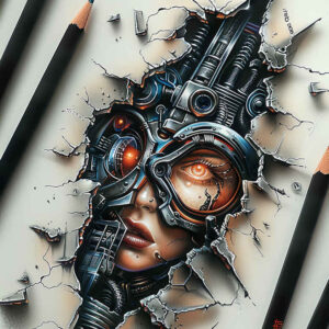Biomechanika - Free tattoo design ideas ai genereted - inkby.ai