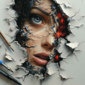 Biomechanika - Free tattoo design ideas ai genereted - inkby.ai