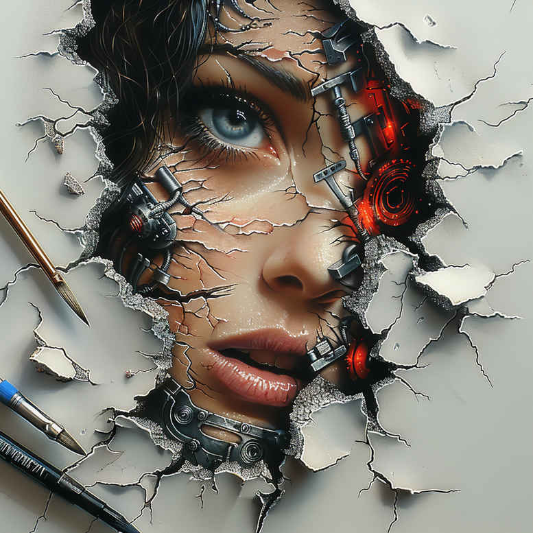 Biomechanika - Free tattoo design ideas ai genereted - inkby.ai