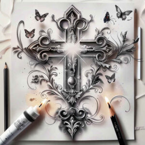 Krzyże - Free tattoo design ideas ai genereted - inkby.ai