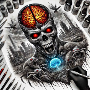 Inne mroczne - Free tattoo design ideas ai genereted - inkby.ai
