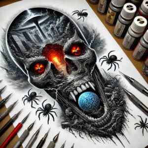 Inne mroczne - Free tattoo design ideas ai genereted - inkby.ai