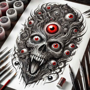 Inne mroczne - Free tattoo design ideas ai genereted - inkby.ai