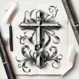 Krzyże - Free tattoo design ideas ai genereted - inkby.ai