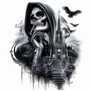 Inne mroczne - Free tattoo design ideas ai genereted - inkby.ai