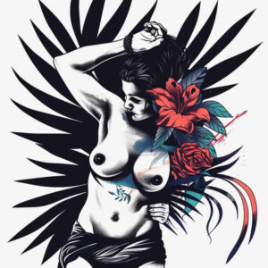 Postacie. - Free tattoo design ideas ai genereted - inkby.ai