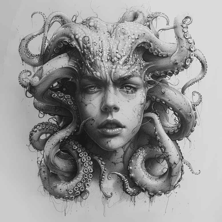 Inne mroczne - Free tattoo design ideas ai genereted - inkby.ai