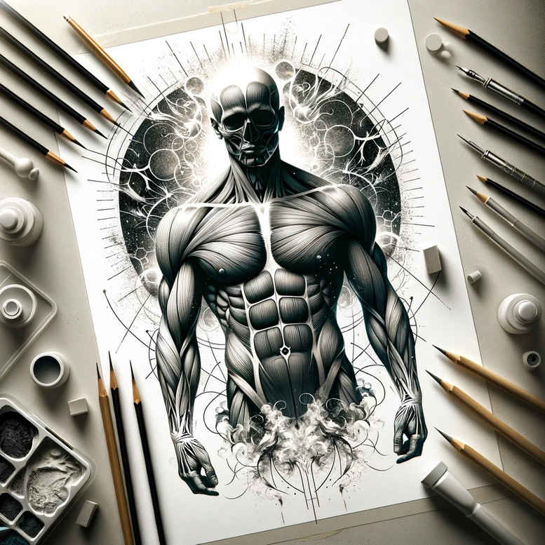 Postacie. - Free tattoo design ideas ai genereted - inkby.ai