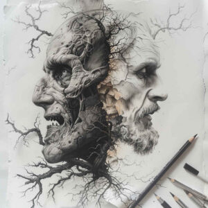Inne mroczne - Free tattoo design ideas ai genereted - inkby.ai
