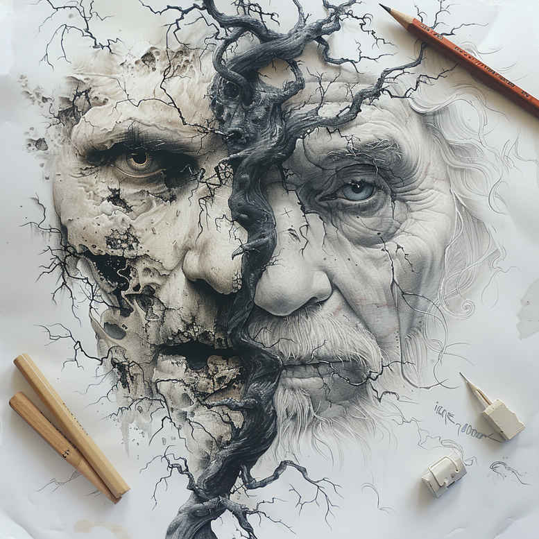 Inne mroczne - Free tattoo design ideas ai genereted - inkby.ai