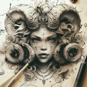 Inne mroczne - Free tattoo design ideas ai genereted - inkby.ai