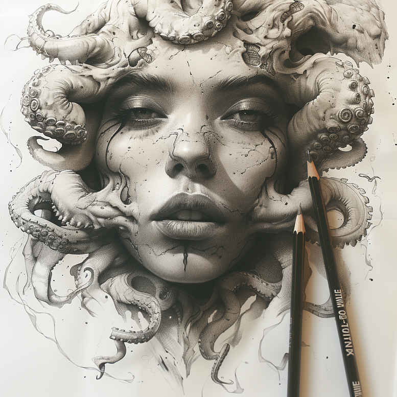 Inne mroczne - Free tattoo design ideas ai genereted - inkby.ai