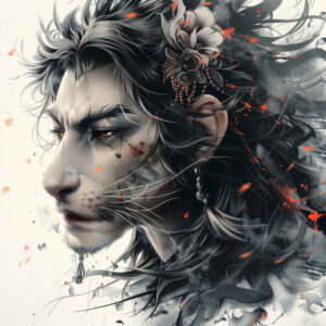 Surrealistyczne postacie - Free tattoo design ideas ai genereted - inkby.ai