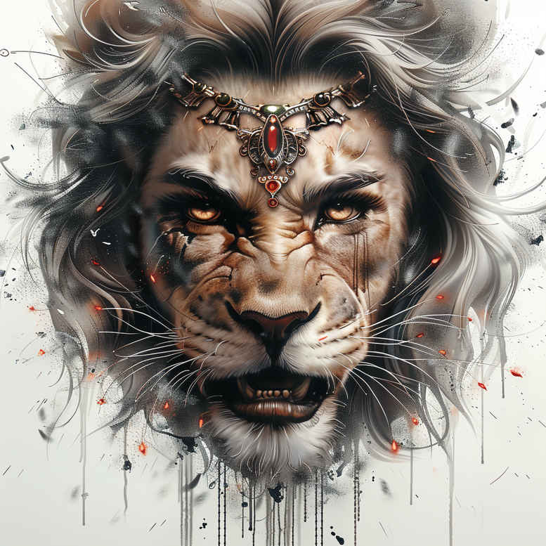 Surrealistyczne postacie - Free tattoo design ideas ai genereted - inkby.ai
