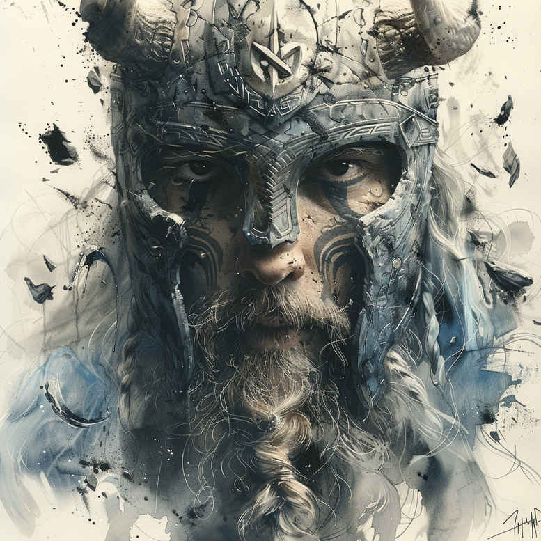 Wikingowie - Free tattoo design ideas ai genereted - inkby.ai