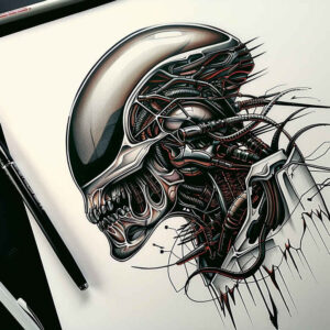 Inne mroczne - Free tattoo design ideas ai genereted - inkby.ai