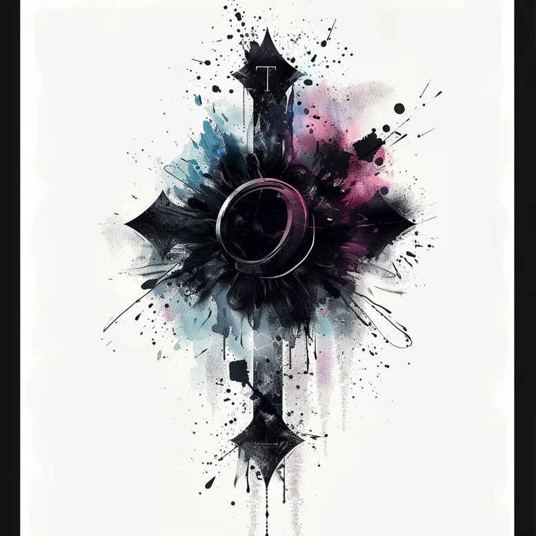 Krzyże - Free tattoo design ideas ai genereted - inkby.ai