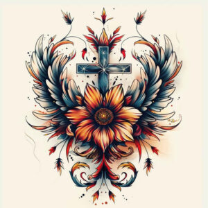 Krzyże - Free tattoo design ideas ai genereted - inkby.ai