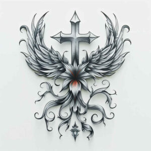Krzyże - Free tattoo design ideas ai genereted - inkby.ai